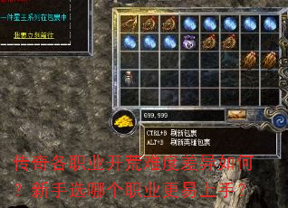 传奇各职业开荒难度差异如何?新手选哪个职业更易上手? 传奇各职业开荒难度差异如何?新手选哪个职业更易上手?