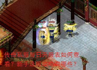 传奇私服每日开服表如何查看?新手选服攻略有哪些? 传奇私服每日开服表如何查看?新手选服攻略有哪些?