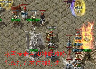 冰雪传奇南阳神殿攻略怎么打?求详细打法 冰雪传奇南阳神殿攻略怎么打?求详细打法