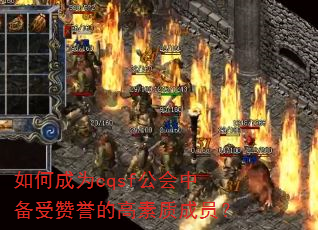 如何成为cqsf公会中备受赞誉的高素质成员? 如何成为cqsf公会中备受赞誉的高素质成员?