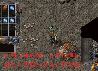 传奇sf发布网:如何快速提升角色等级与装备获取攻略? 传奇sf发布网:如何快速提升角色等级与装备获取攻略?