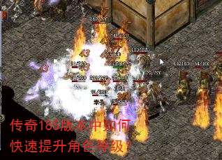 传奇185版本中如何快速提升角色等级? 传奇185版本中如何快速提升角色等级?