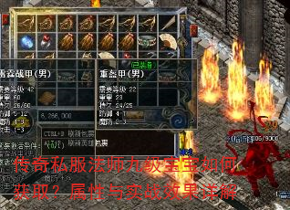 传奇私服法师九级宝宝如何获取?属性与实战效果详解 传奇私服法师九级宝宝如何获取?属性与实战效果详解