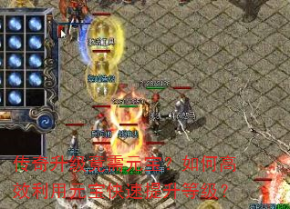 传奇升级竟需元宝?如何高效利用元宝快速提升等级? 传奇升级竟需元宝?如何高效利用元宝快速提升等级?