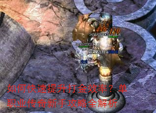 如何快速提升打金效率?单职业传奇新手攻略全解析 如何快速提升打金效率?单职业传奇新手攻略全解析