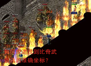 如何快速找到比奇武器店的准确坐标? 如何快速找到比奇武器店的准确坐标?