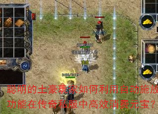 聪明的土豪玩家如何利用自动施放功能在传奇私服中高效消费元宝? 聪明的土豪玩家如何利用自动施放功能在传奇私服中高效消费元宝?