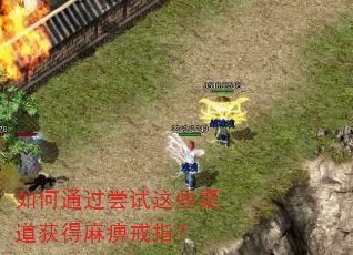 如何通过尝试这些渠道获得麻痹戒指? 如何通过尝试这些渠道获得麻痹戒指?