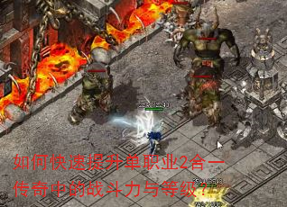 如何快速提升单职业2合一传奇中的战斗力与等级? 如何快速提升单职业2合一传奇中的战斗力与等级?
