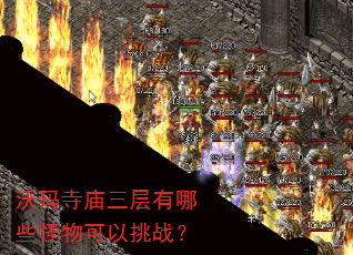 沃玛寺庙三层有哪些怪物可以挑战? 沃玛寺庙三层有哪些怪物可以挑战?