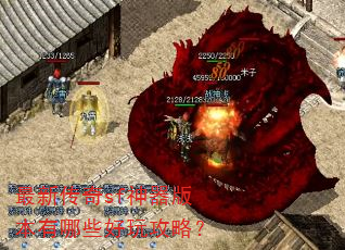 最新传奇sf神器版本有哪些好玩攻略? 最新传奇sf神器版本有哪些好玩攻略?