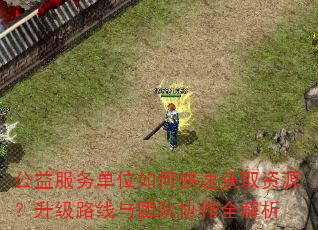 公益服务单位如何快速获取资源?升级路线与团队协作全解析 公益服务单位如何快速获取资源?升级路线与团队协作全解析