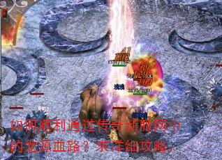 如何顺利通过传奇新服网中的龙源血路?求详细攻略。 如何顺利通过传奇新服网中的龙源血路?求详细攻略。